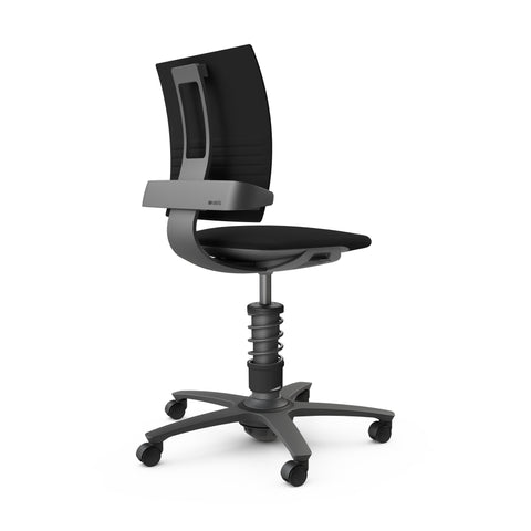 Aeris 3Dee Bürostuhl mit Bezug Select Wolle in schwarz
