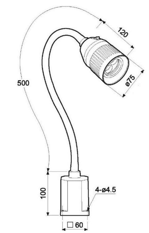 LED Flexarmleuchte BASIC