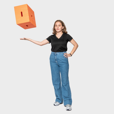 Xbrick in Orange