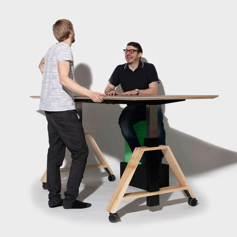 Projekttisch Schreibtisch Motu auf Rollen