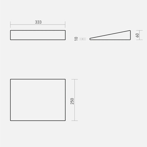 X-wedge Sitzkissen