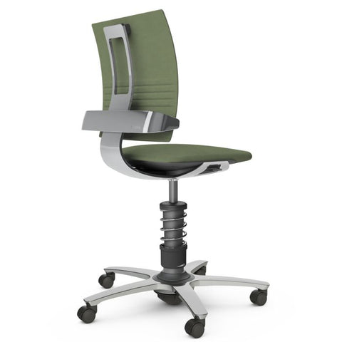 Aeris 3Dee Bürostuhl in chrom mit Mikrofaser