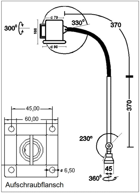 FLEX MFL – LED Flexarmleuchte