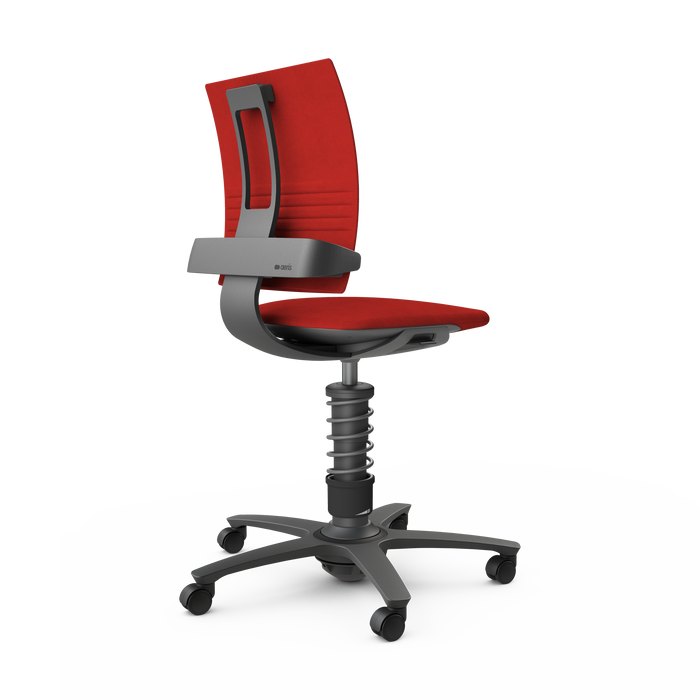 Aeris 3Dee Bürostuhl, mit Gestell schwarz, Bezug Microfaser