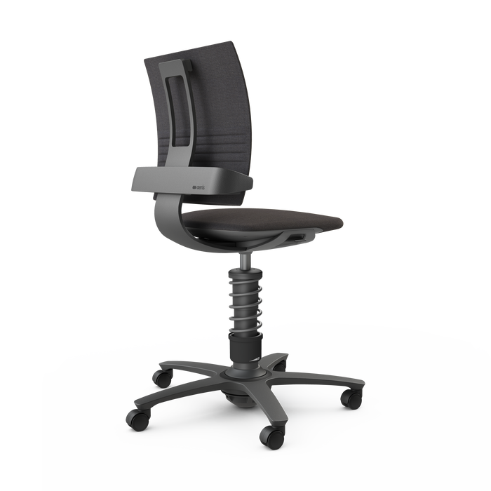Aeris 3Dee Bürostuhl mit Gestell Standard, in Farbe schwarz und Sitzbezug Capture
