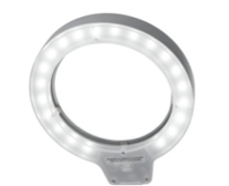 LED Lupenleuchte RLL FLEX mit Flexarm bei 8 Watt Energieverbrauch